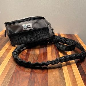 OneTrail Hands Free Dog Leash / Fanny Pack - Gray